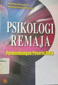 Image of Psikologi remaja: perkembangan peserta didik