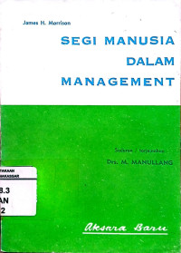 Image of Segi manusia dalam managemen