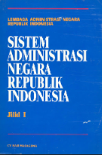 Image of Sistem administrasi Republik Indonesia