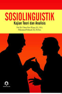 Image of Sosiolinguistik: Kajian teori dan analisis