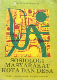Image of Sosiologi masyarakat kota dan desa