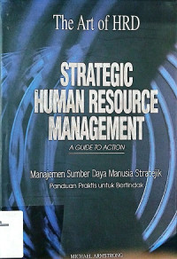 Image of The Art of HRD: Strategi Human resource management; A Guide to action