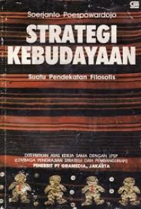 Image of Strategi kebudayaan : suatu pendekatan filosofis