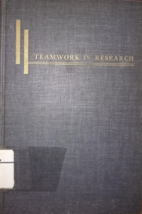 Image of Teamwork in research
