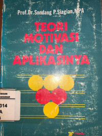Image of Teori Motivasi dan Aplikasinya