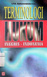 Image of Terminologi hukum Inggris-Indonesia