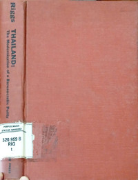 Image of Thailand: the modernization of a bureucratie polity