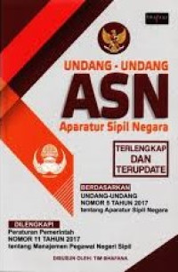 Image of Undang-Undang ASN (Aparatur Sipil Negara)